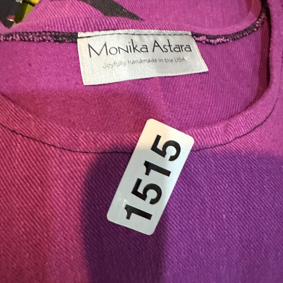 NWOT Monika Astara Tunic Top Purple Size Small $249 Designer Couture Asian Core - Picture 14 of 14
